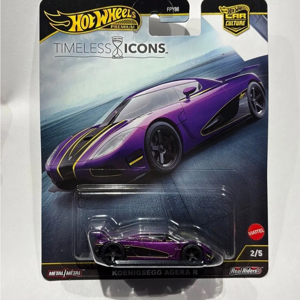 Hot Wheels Premium Koenigsegg Agera R Timeless Icons 2025